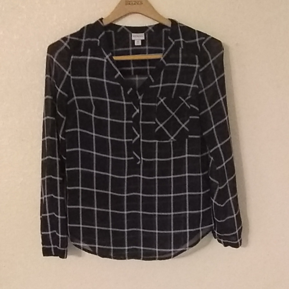 Sheer dress shirt